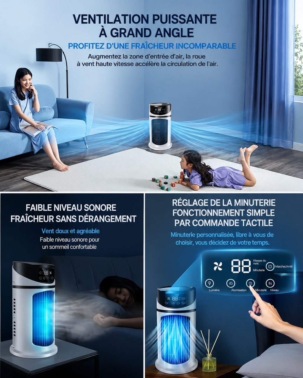 Airzy Mini — Climatiseur portable